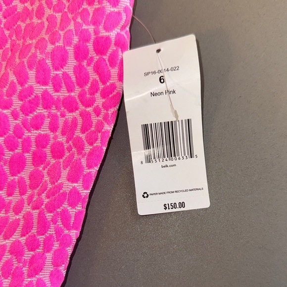 Blithe New York Barbie Pink Dress with Zip Back Size 6 NWT - Picture 3 of 9